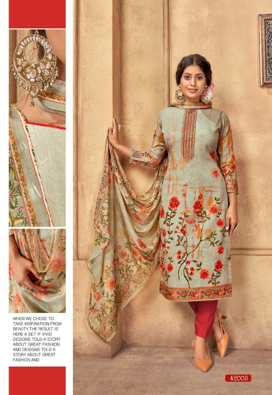 Punjabi Kudi 42 Latest Designer Fancy Casual Wear Designer Dress Material Collection